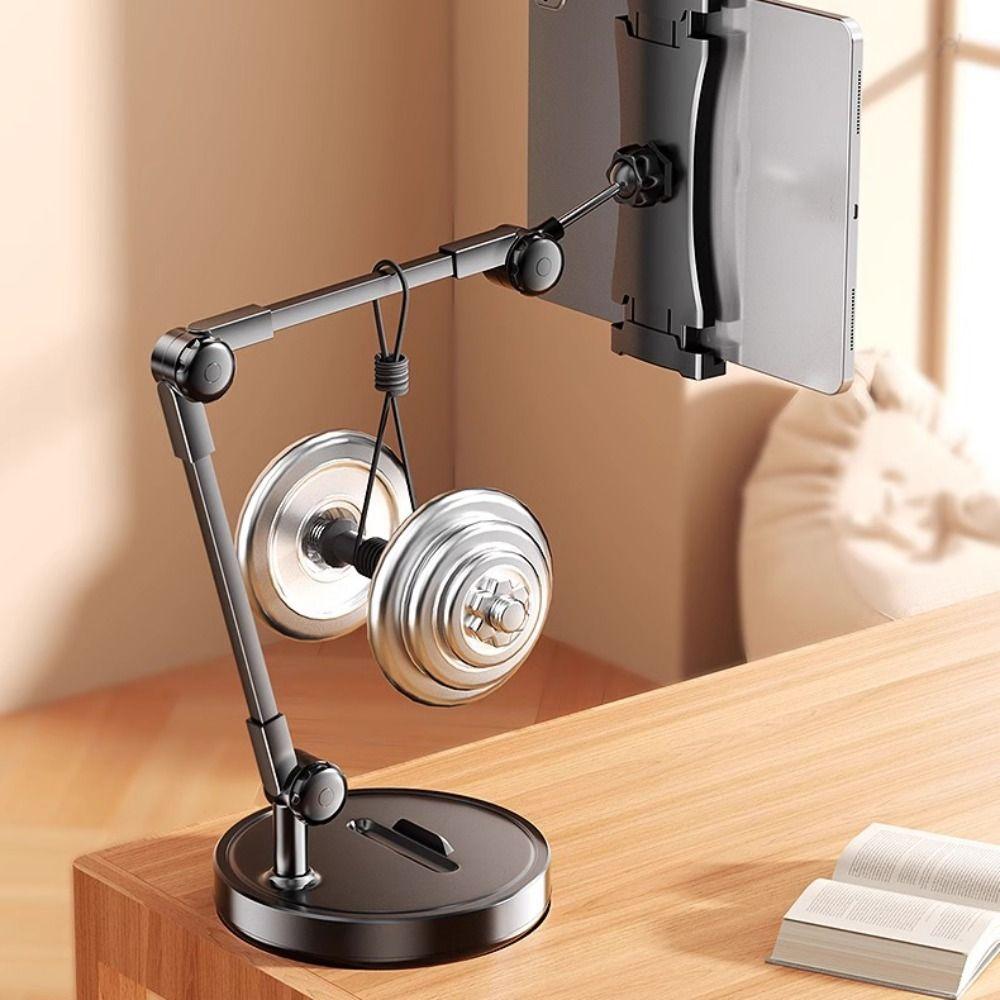 Alloy Phone Overhead Shooting Bracket Rotatable Phone Live Broadcast Bracket Home
