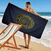 Fenerbahce Legacy Print Beach Towel, Large Soft Quick Dry Towel for Beach Camping Swimming