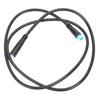 34.3in Waterproof Connector 4pin Male to 4pin Female Adapter Cable Accessory for Electric Bicycle