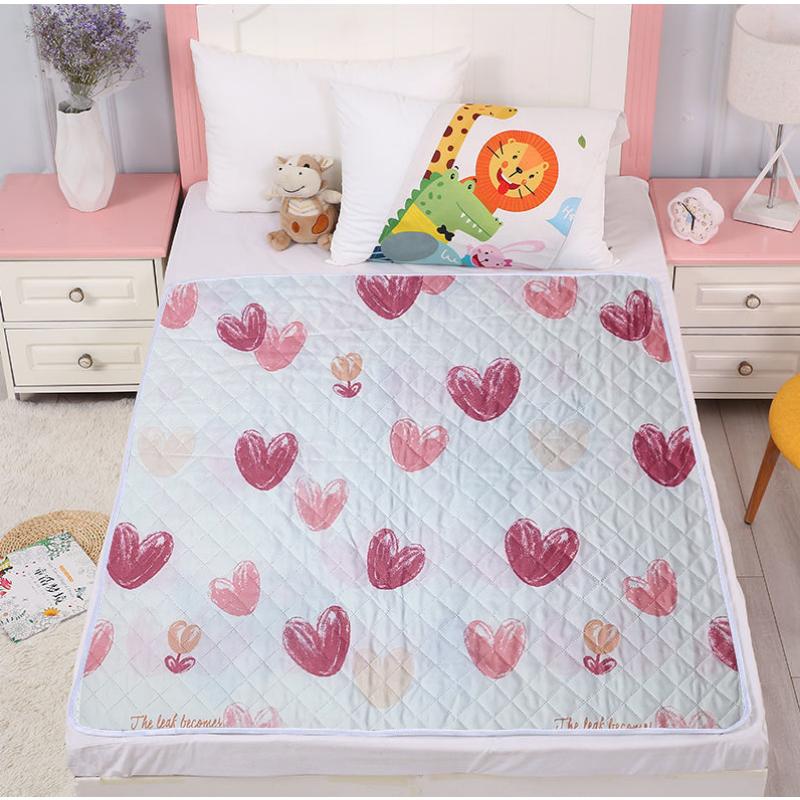 

70*90CM Portable Diaper Pad Changing Pad Waterproof Foldable Baby Changing Mat Women Menstrual Bed Mat Protector Washable
