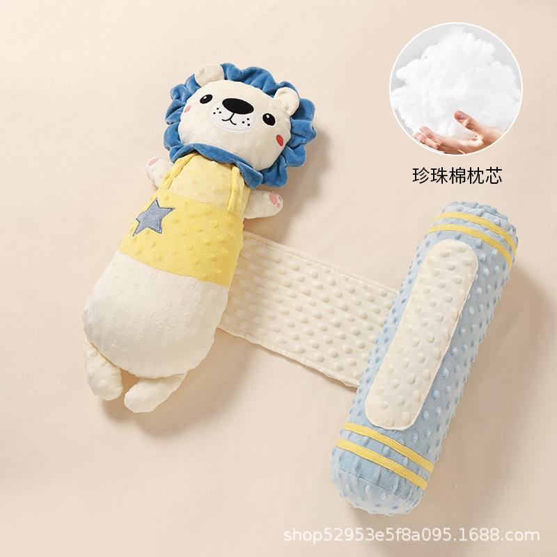

Baby cartoon soothing pillow, baby sleep comfort pillow, side sleeping support cushion, backrest pad, anti-startle device for sleeping Rusian Lion【High-elasti