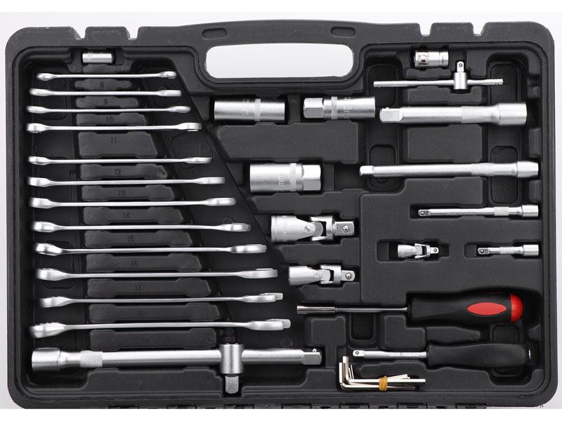 216-Piece Automotive Repair Ratchet Wrench and Socket Tool Kit