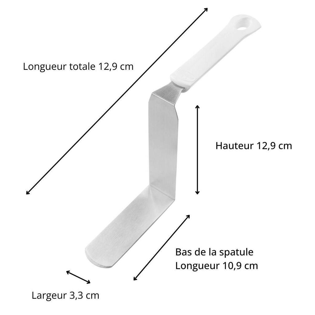 Spatule inclinée de pâtisserie dr. oetker