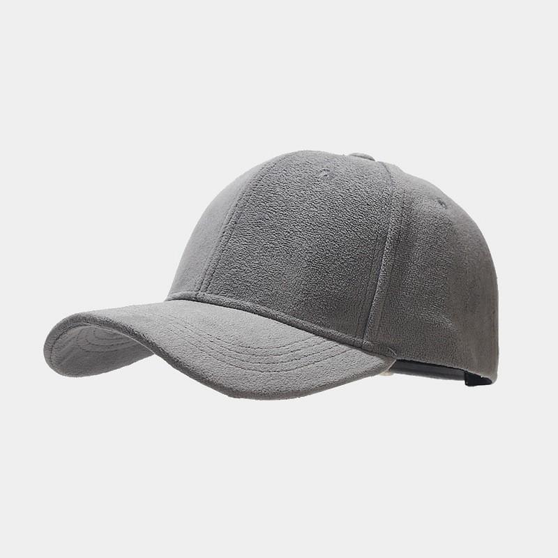 Unisex Sporty Baseball Cap With Sunblock And Windproof Function For Travel And Commuting серый