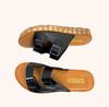 Women's Summer Leather Sandals 2025, Comfortable Soft Sole, Fashionable Versatile Outdoor Buckle Design