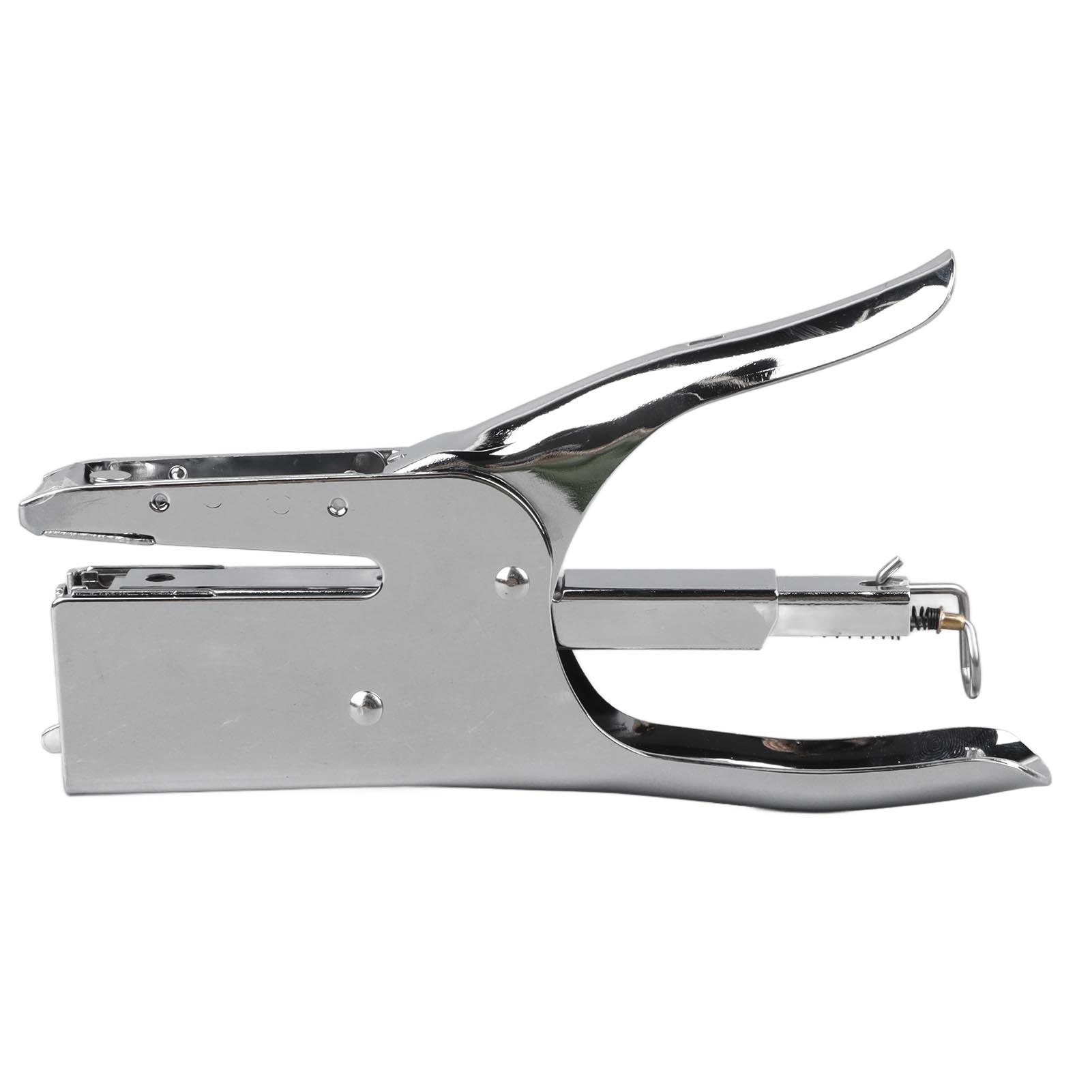 

Office Stapler 24/8 Effort Saving Thick 40 Sheets Large Capacity Sturdy Metal Plier Stapler For Family Office School серебряный