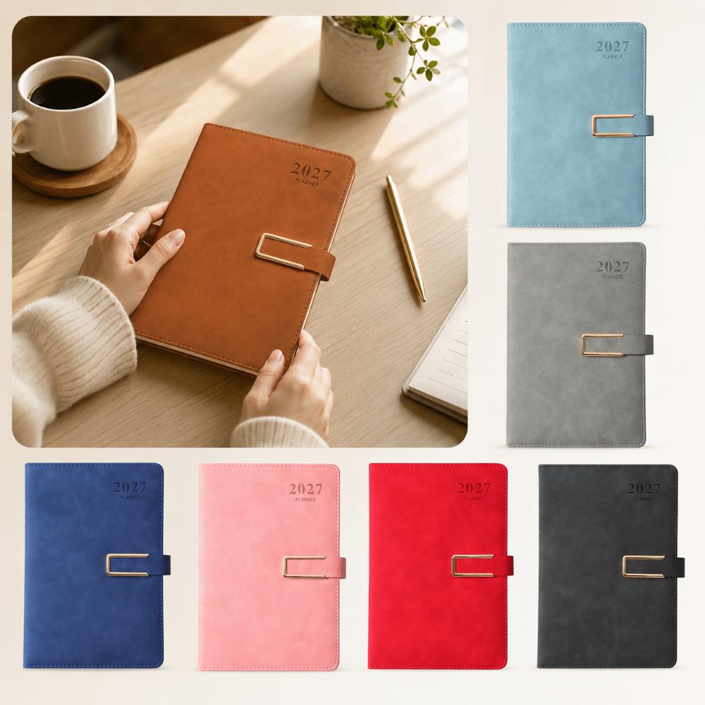 English 2027 Schedule Planner Notepad 12 Months Office Work Planner School Office Supplies