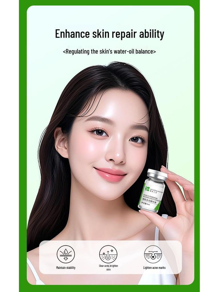 Onsen Anti-Acne Water Light Essence for Acne-Prone Skin - Oil Control & Comedone Treatment