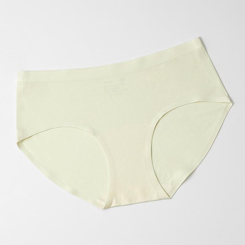 Women's Spring and Autumn 7A Antibacterial No Trace Naked Feeling Extended Underwear