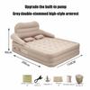 Automatic Inflation Inflatable Bed With Bedside Table Thickened Mattress Skin-friendly Increase Height Air Cushion