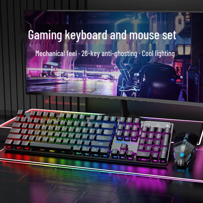 EWEADN GX30 Mechanical Feel Gaming Keyboard