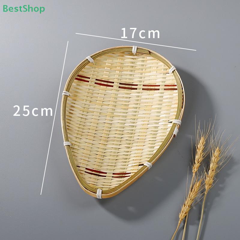 Bamboo Woven Pastry Trays, Small Baskets, Tea And Fruit Baskets, Traditional Chinese Handmade Baskets