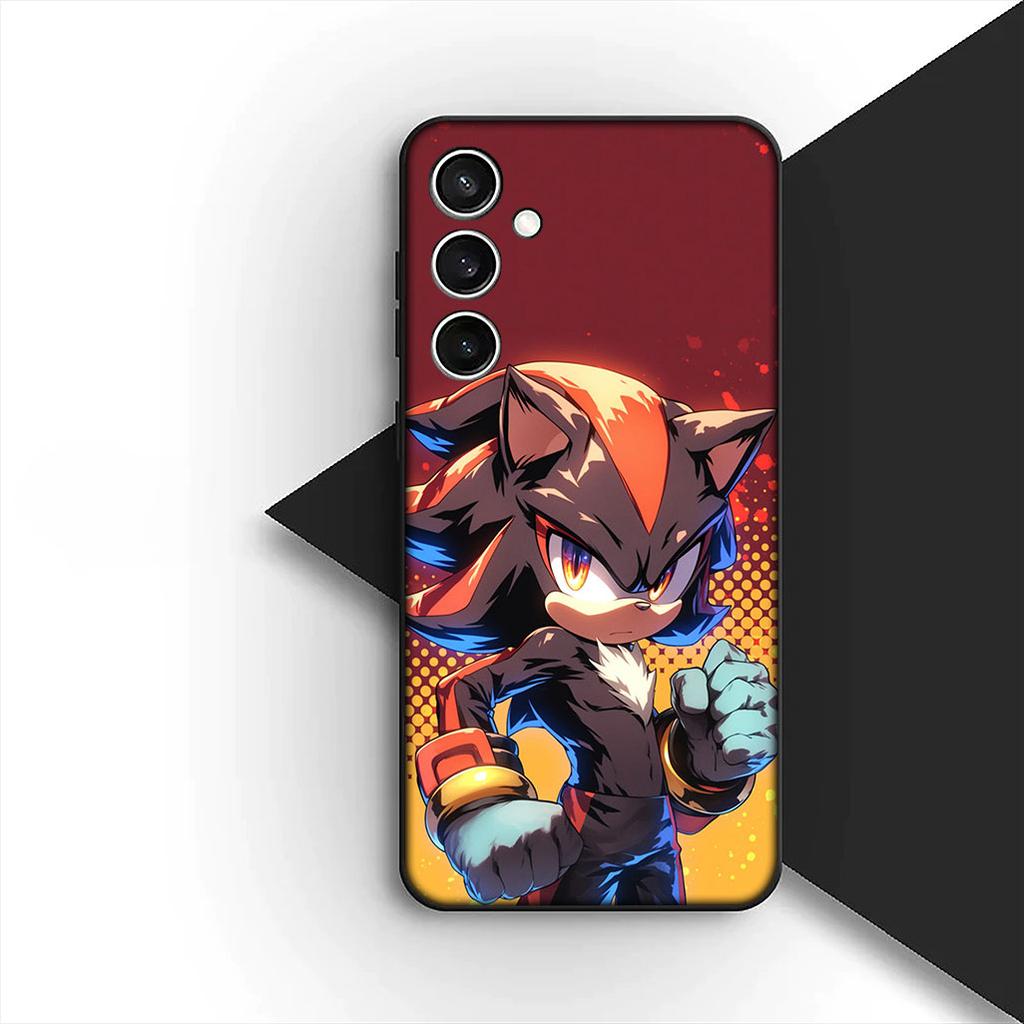 Cover for Samsung Galaxy A35 A36 A55 A26 A05 A06 A14 A50 A51 A53 A54 A12 A13 A23 Phone Case Hedgehog S-Shadows-S-Sonics-Poster