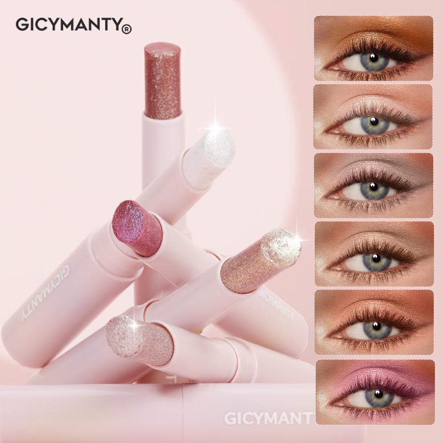GICYMANTY Jelly Eyeshadow Stick - Starlight Pearlescent Shimmer, Highlight & Brighten Under-Eye Bags