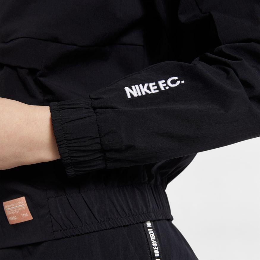 Nike Logo Print Half-Zip Jacket Women jackets Black CI1512-010