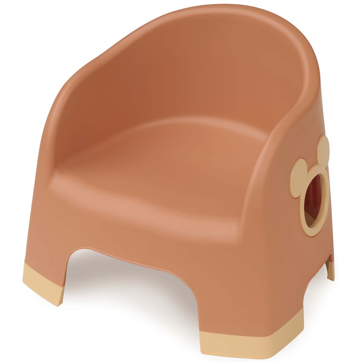 

Детский стульчик Nishiki Kasei Mickey Mouse Lala Chair Terracotta Ширина x Глубина 34 x Высота 32 см Сделано в Японии 37,5