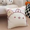 MMolang Cushion Cover Linen Pillow Case Soft Breathable Protective Couch Room Decoration