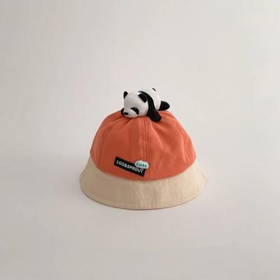New Cute Panda Bucket Hat Baby Boys Girls Fisherman Cap Children Outdoor Sun Hat for Toddler