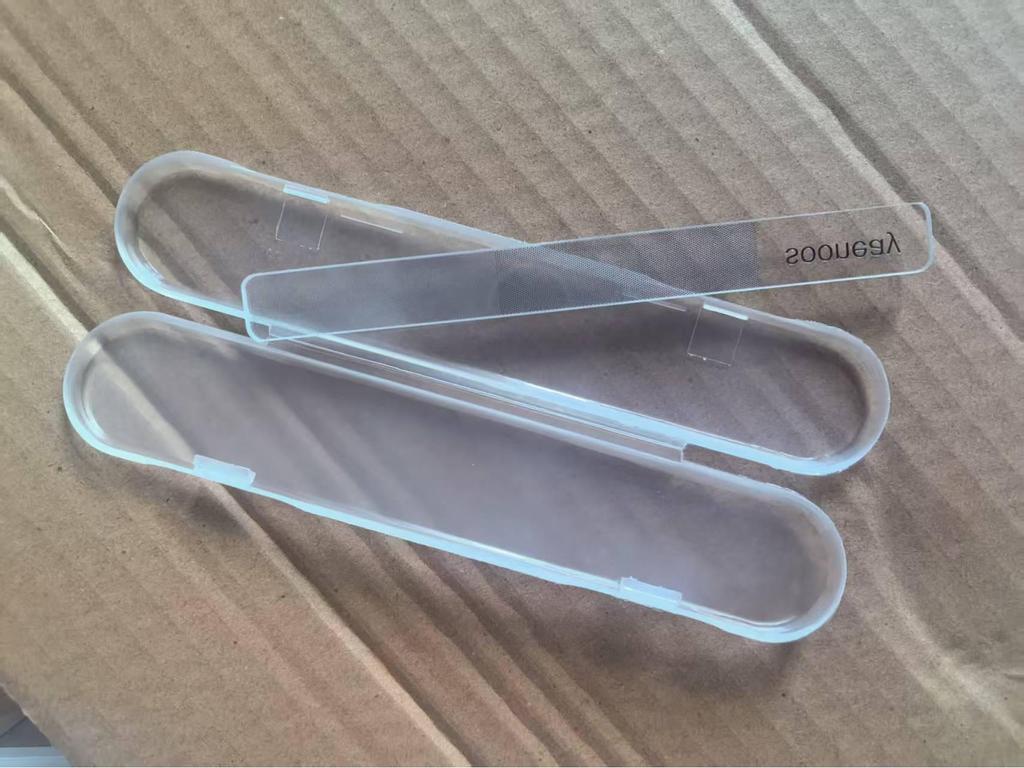 Eight-Character Nano White Double-Headed Foot and Hand Skin File