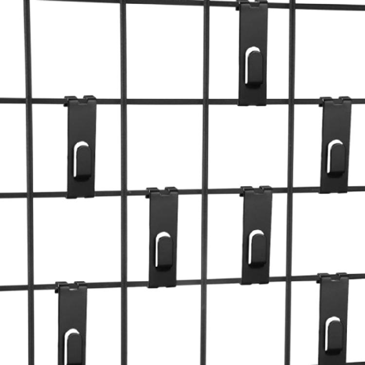 10pcs Heavy Duty Grid Panel Hooks Space Saving Wall Mounted Hangers Multipurpose Organizers for Home Business Use