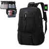Spacious 17-inch Laptop Backpack For Travel, Camping, And Outdoor Activities, With Separate Compartment For Shoes, Suitable For Both Men And Women.