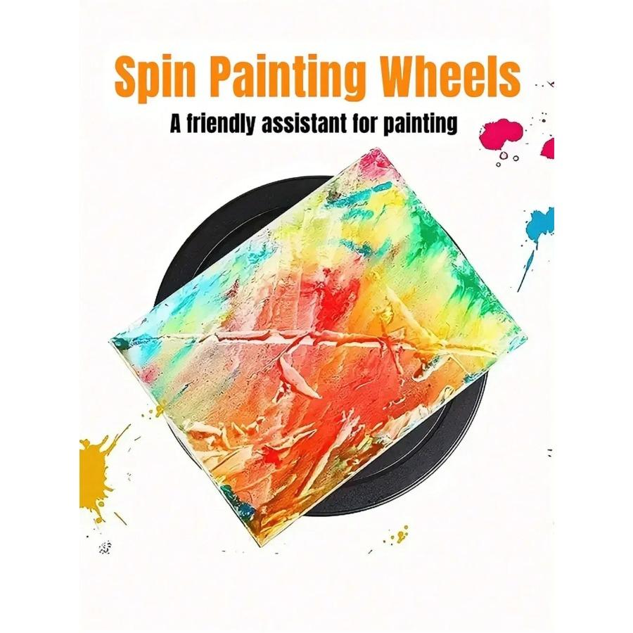 Rotating Cake Turntable Anti-Skid Base For Carving Pottery Painting Cake Decoration Suitable For Baking And Pottery Lovers