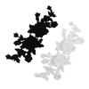 Clothes Accessory Rose Flower Applique Handmade DIY Crafts Cloth Patch Lace Fabric Cloth Applique Dressmaking