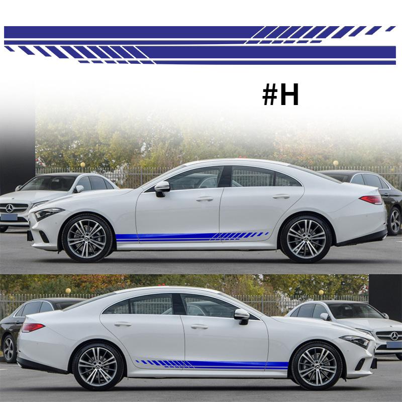 Autocolante pentru ghirlande pentru talie auto Autocolante decorative generale Autocolante pentru modificarea caroseriei Autocolante pentru fuste reflectorizante cu laser importate