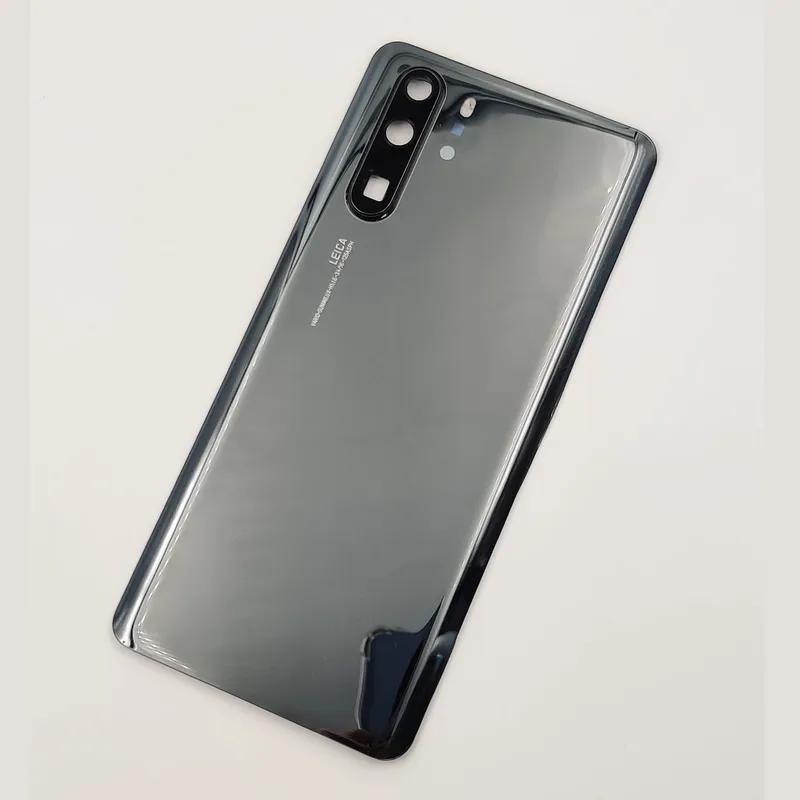 For Huawei P30 Pro OEM A+ New Battery Cover Hard Back Lid Door Rear Housing Panel + Camera Frame Lens + Adhesive LOGO