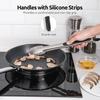 Food Tongs Stainless Steel BBQ Tongs Kitchen Cooking Silicone Tongs Salad Bread Tongs Non-stick BBQ Tongs Kitchen ToolAccessorie