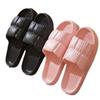 Men's Summer Non-Slip Thick Sole Bathroom Slippers with Unique Stepping Texture
