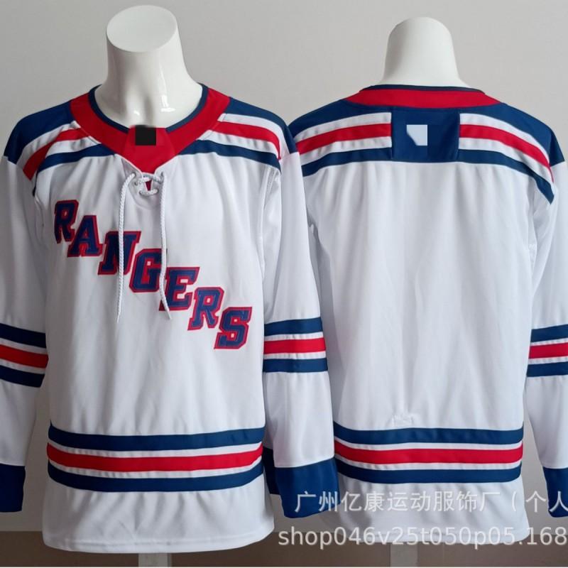 NHL New York Rangers Ice Hockey Practice Jersey Adult Unisex Training Uniform With Embroidered Team