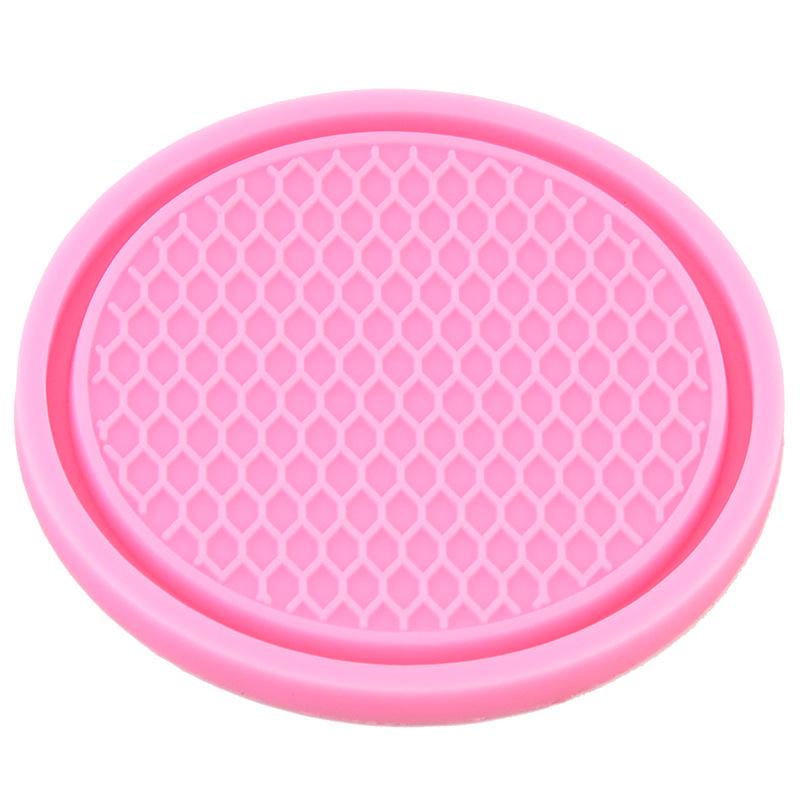 Sottobicchiere per Auto in Silicone Antiscivolo con Strass