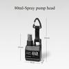 1Pc 80ml Empty Spray Bottle Plastic Outdoor Portable Hanging Liquid Container for Alcohol Sterilization Travel Accessories Tools