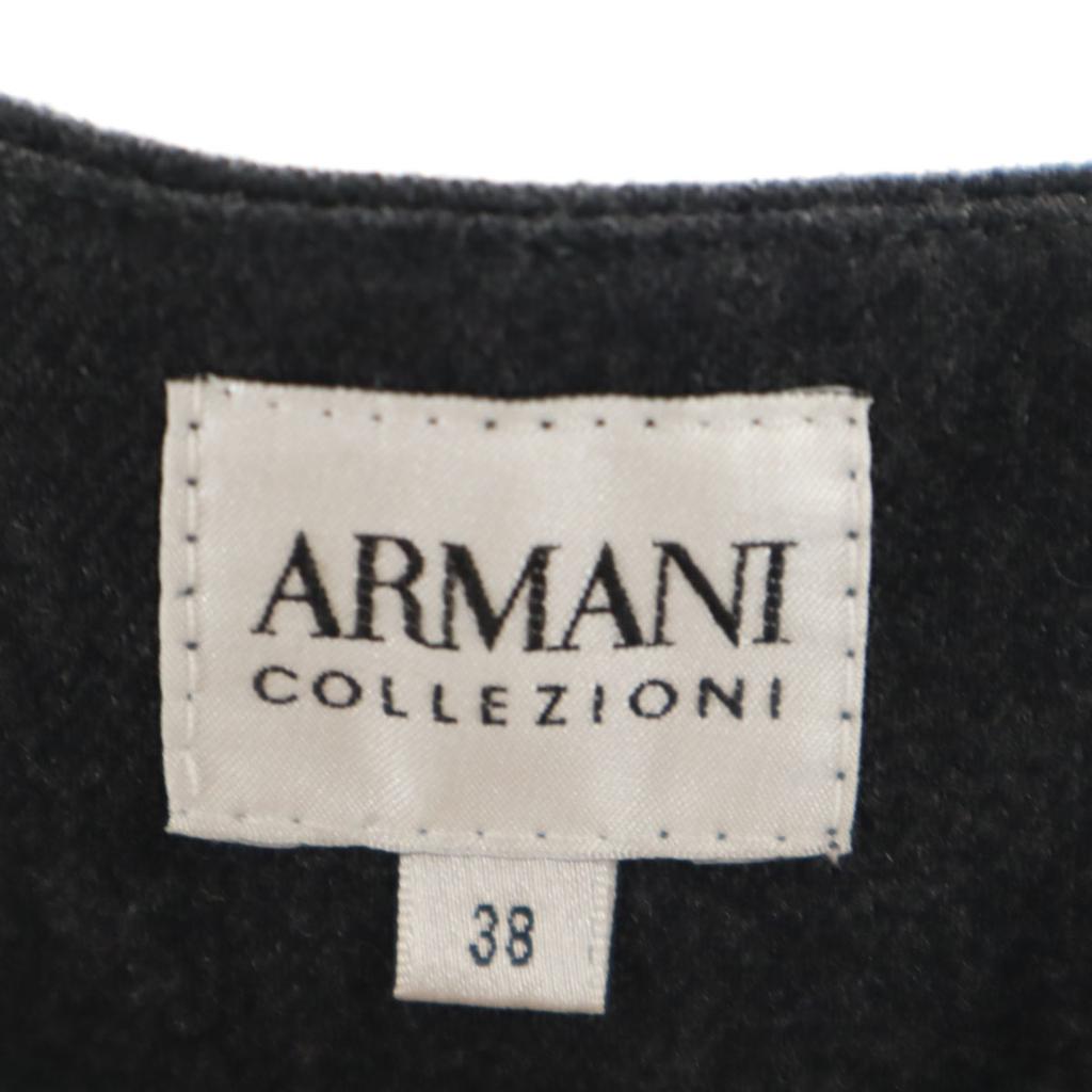 Armani Collezioni Wool Pants 38 Charcoal Gray Women Used