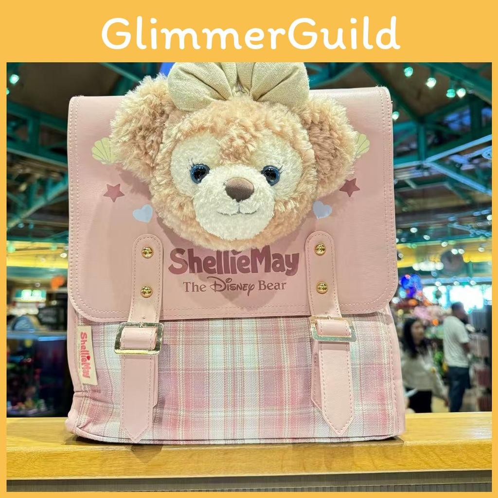 Shelliemay Duffy College Bag Comfortable Plush Backpack Straps Arcshaped