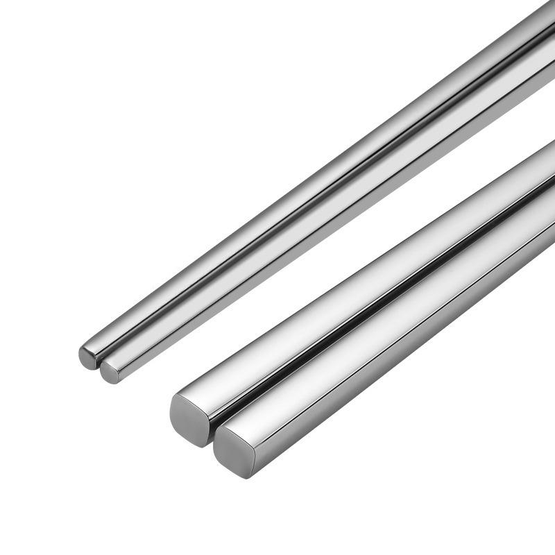 316 Stainless Steel Non-Slip Heat-Resistant Square Chopsticks
