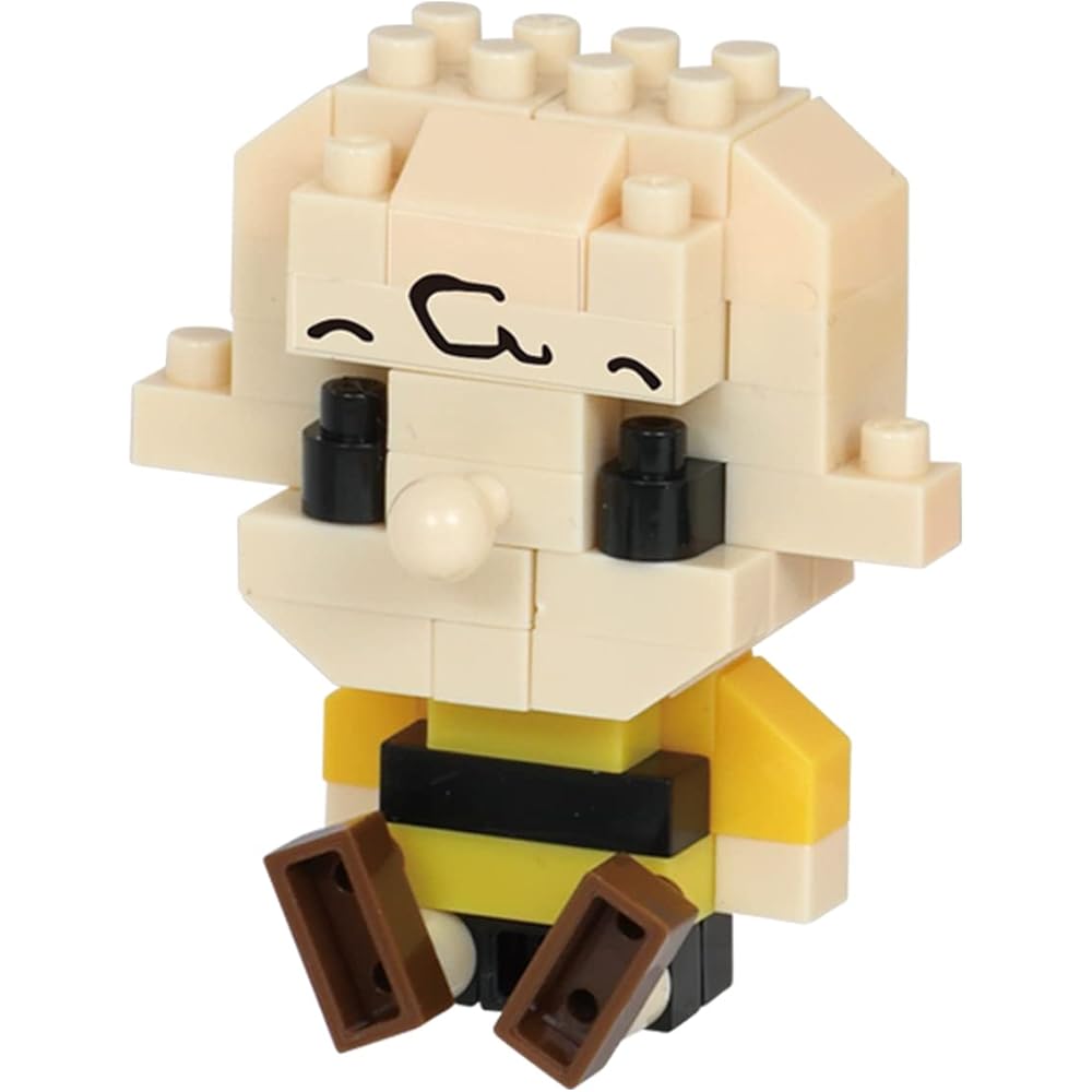 Kawada Nano Block Mini Nano Peanuts Vol.3 Box Set 6 Pieces Collectible Building Toys