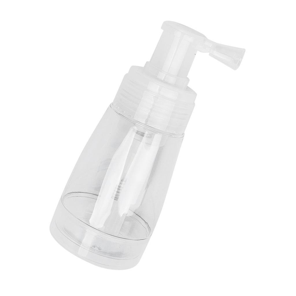 Hair Powder Spray Bottle Transparent Empty Refillable Spray Bottle Hair Styling Tool 180ml