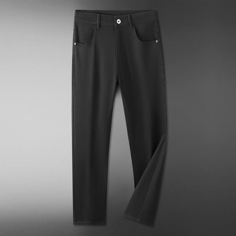 Debinze Men's Plus Size Straight Leg Jeans