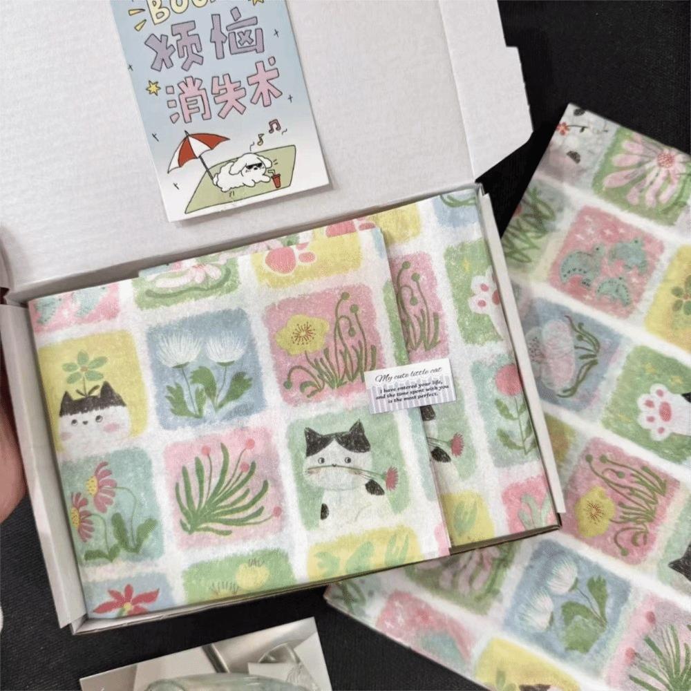10PCS Hand-rubbed Bowknot Sydney Paper Cotton Texture Flower Wrapping Hand-Kneaded Paper Gift Wrapping Bowknot Design