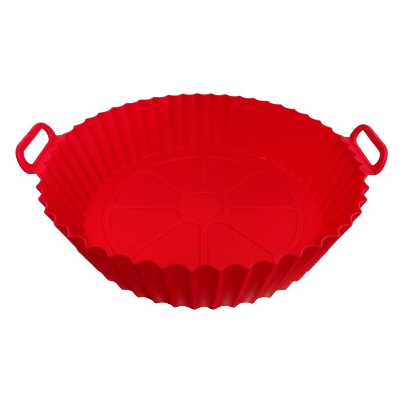 Air Fryer Silicone Liners Pot Disposable Paper Pad Baking Tray Basket Kitchen Cooking Gadgets Non-stick Pan Oven Reusable TMZ