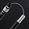 Trekking Pole, Collapsible Hiking Trekking Stick for W/ Quick Lock Aluminum Alloy EVA Grip Handle for Mountaineering Cam