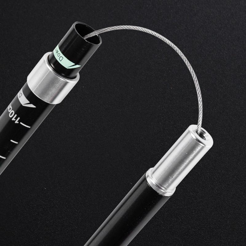 Trekking Pole, Collapsible Hiking Trekking Stick for W/ Quick Lock Aluminum Alloy EVA Grip Handle for Mountaineering Cam