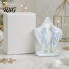 Exquisite Sculpture Craftsmanship 3D Printed Goddess Statue, Gothic Minimalist Figurine, Modern Halloween Ornaments Mysterious for Home Office