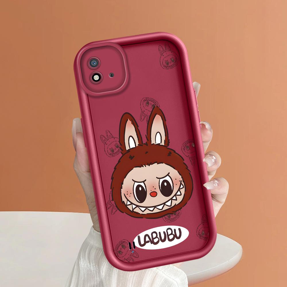 Weiches Silikon-Quadratleiter-Druckmuster-Telefongehäuse Vollständige Abdeckungskamera Stoßfestes Schutzgummigehäuse für OPPO Realme