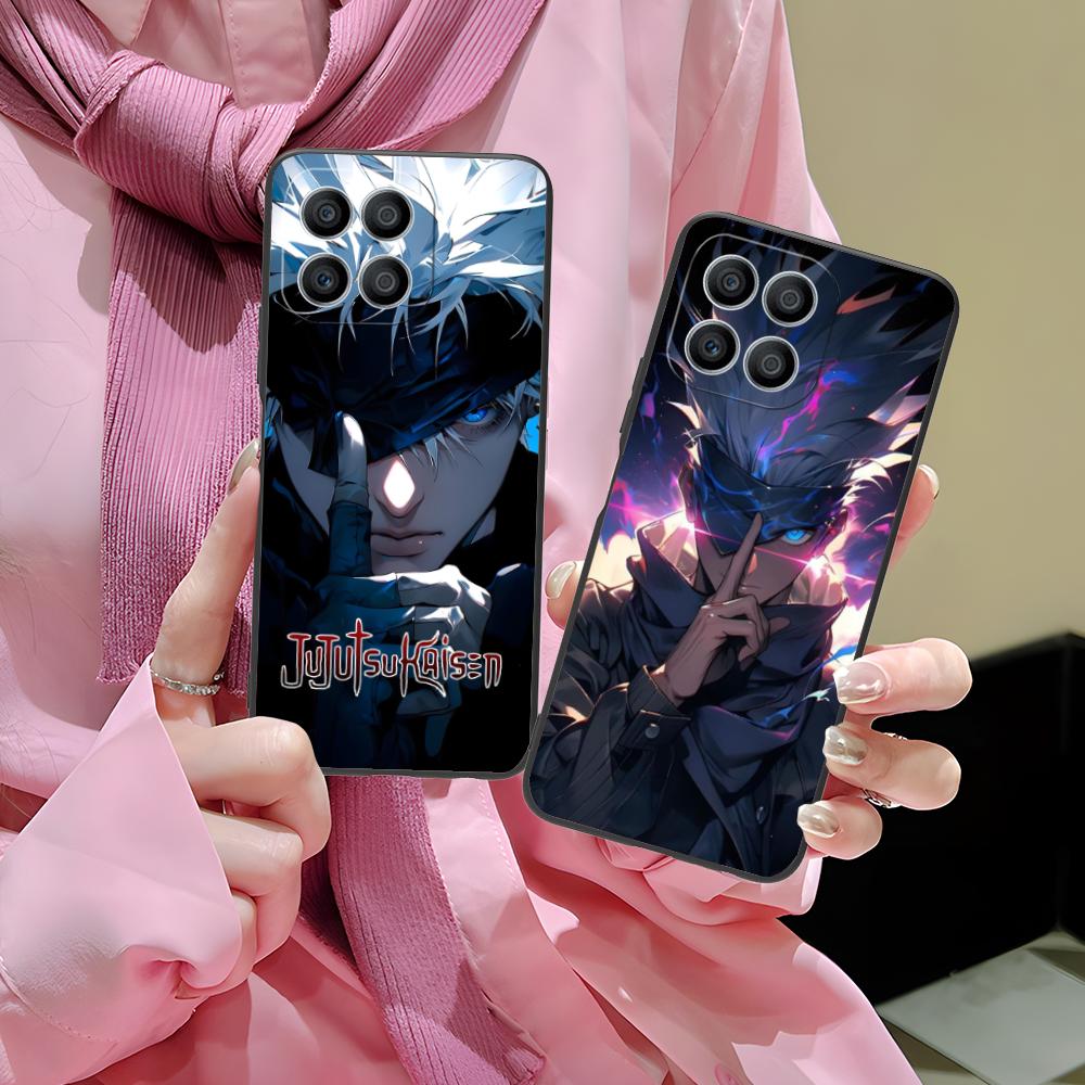 Jujutsu Kaisen Satoru Gojo Phone Case for Honor 90 80 70 60 50 30 20 10 9 8 7 Pro S SE Lite 5G Colorful Printing Cover Cover