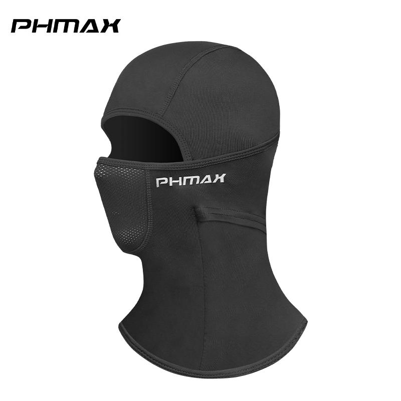 Masque de Moto PHMAX Protection contre le Vent et Chaleur Respirant Masque Intégral Cagoule Chapeau Écharpe Capuche Casquette Coupe-Vent Moto Biker