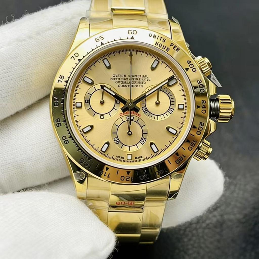 Orologio Meccanico da Uomo Acciaio Inossidabile Alta Precisione Cronografo Automatico Orologio da Polso da Uomo Classico Sportivo Meccanico per Uomo