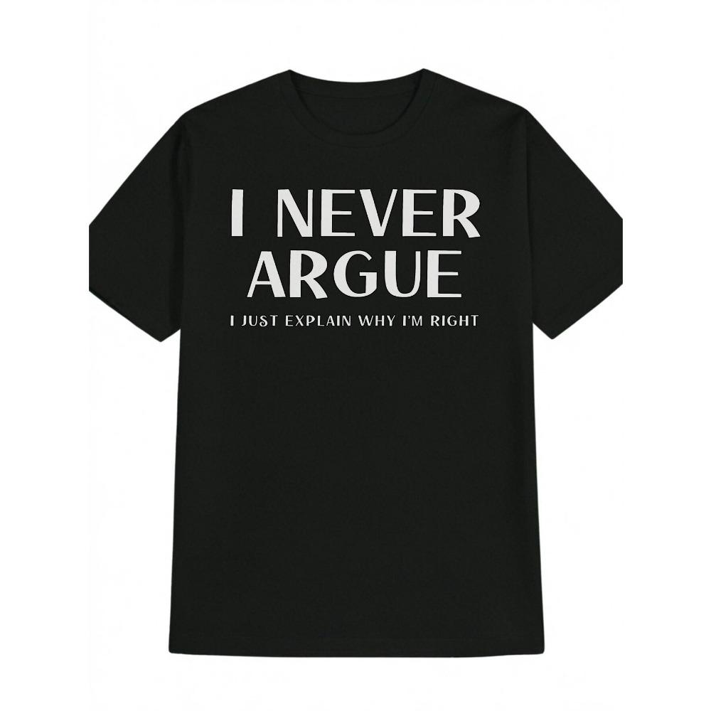 Crew Neck T-Shirt Printed Men s Top Men s Gift Men s Casual Crew Neck T-Shirt Printed Men s Top Men s Gift S